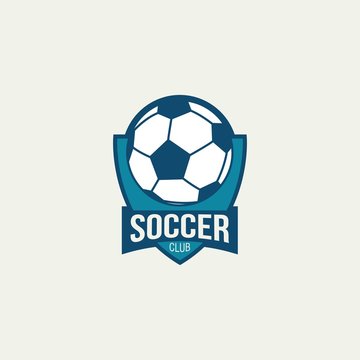 Soccer Logo Design Vector.