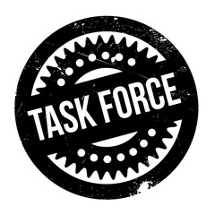 Task Force rubber stamp. Grunge design with dust scratches. Effects can be easily removed for a clean, crisp look. Color is easily changed.