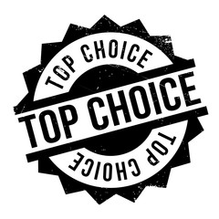 Top Choice rubber stamp. Grunge design with dust scratches. Effects can be easily removed for a clean, crisp look. Color is easily changed.