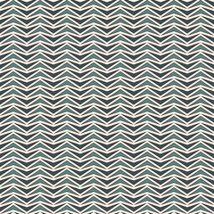 Zigzag abstract background. Blue colors seamless pattern with repeated stylized triangles mosaic. Modern style texture.