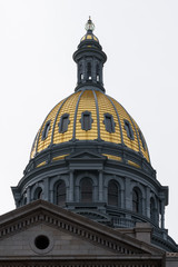 Fototapeta premium Colorado State Capitol Dome, Close Up