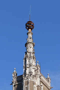 The spire of the Bussaco Palace - Portugal