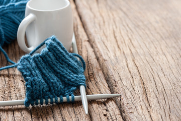 knitting wool yarn