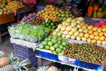 Tropical Fruit Stand near Tagaytay Philippines