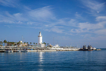 Malaga cityscape