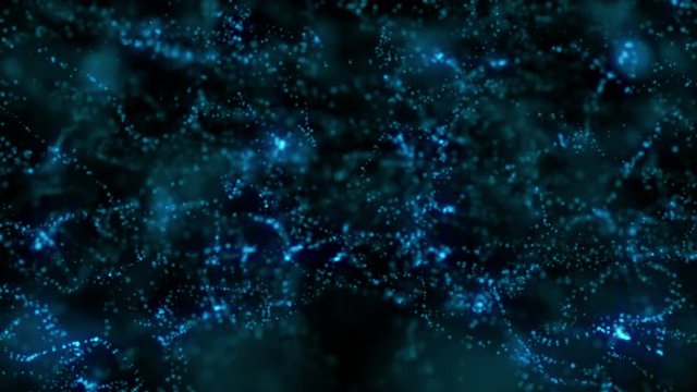 Intro Blue Particle seamless background