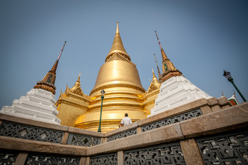 Buddhist Stupas in Bangkok