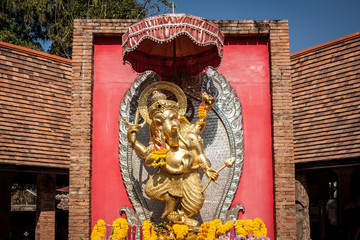 Statue of hindu God Ganesh