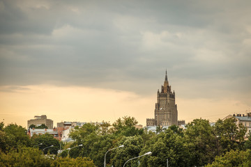 Fototapeta na wymiar Moscow Cityscape