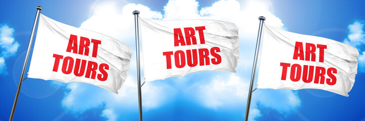 art tours, 3D rendering, triple flags