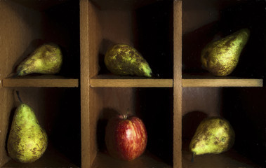 Pears and apples