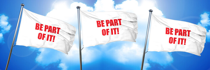 be part of it, 3D rendering, triple flags
