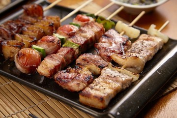 grilled skewers	