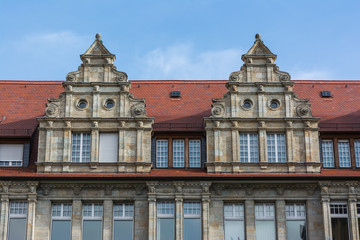 Stone Wall Facade Indoors Architecture Decoration Glass Closeup Texture Design Rows Windows
