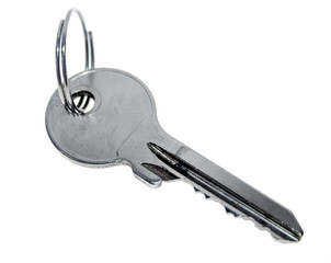 bunch of keys from the door