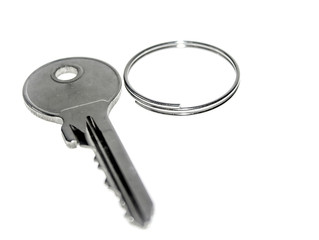 bunch of keys from the door