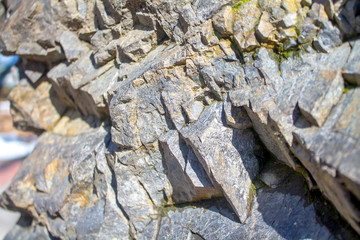 stones close-up in nature