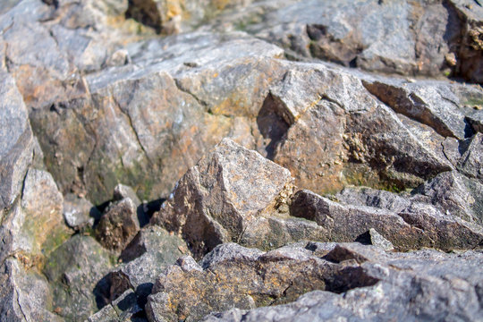 stones close-up in nature