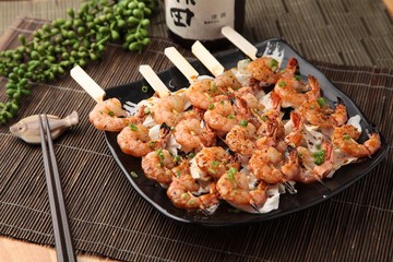 Grilled shrimp Skewers