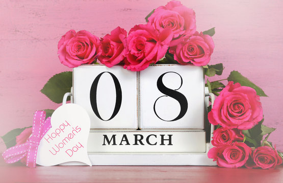 International Womens Day calendar date for March 8,