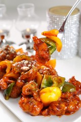 dakbal is korean style pub food Spicy chicken feet