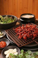 korean style dry pub snack 