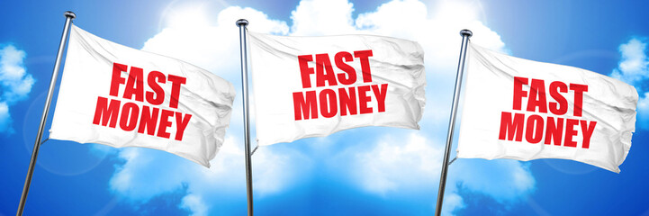 fast money, 3D rendering, triple flags