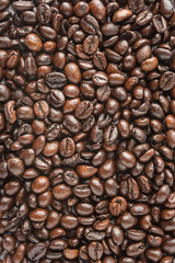 Coffee beans background