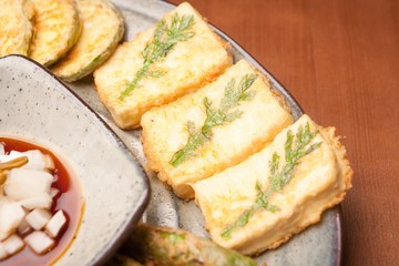 korean pancake mix plate