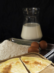 Pancakes with cottage cheese