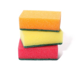 Sponge isolated on white background