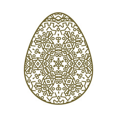 Easter egg illustration