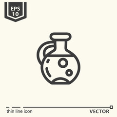 Ayurvedic supplies - icon series