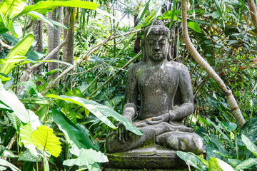Buddha statue in Bali park, Indonesia