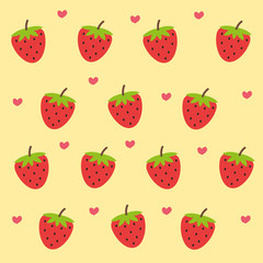 Cute strawberry wallpaper