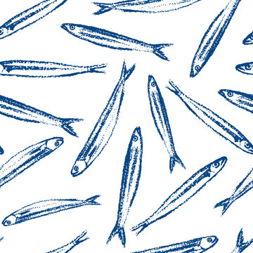 Hand Drawn Fish Pattern