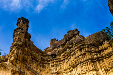 Naklejka premium Rock formation