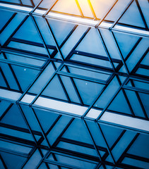 Close-Up Of Modern Office Buildings in Shenzhen,China.