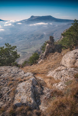 Chatir-Dag plato on a horizon