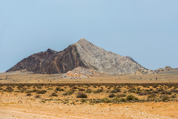 Fototapeta na wymiar Mountain landscape in Namibia