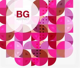 Modern geometrical abstract background