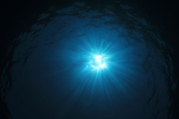 Underwater ocean background
