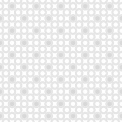 Seamless monochrome geometric pattern. Black and white texture. Vector background