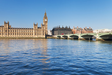Fototapeta premium Thames river, London, United Kingdom.