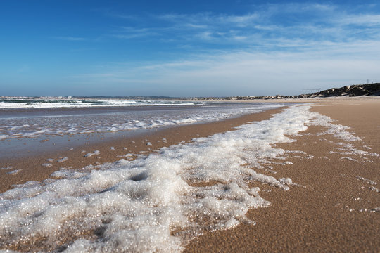 Atlantic coast near Peniche, Portugal.