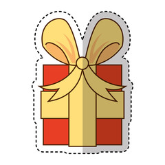 gift present isolated icon vector illustration design
