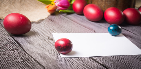 Beautiful easter greeting cards