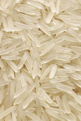 Pile of basmati rice
