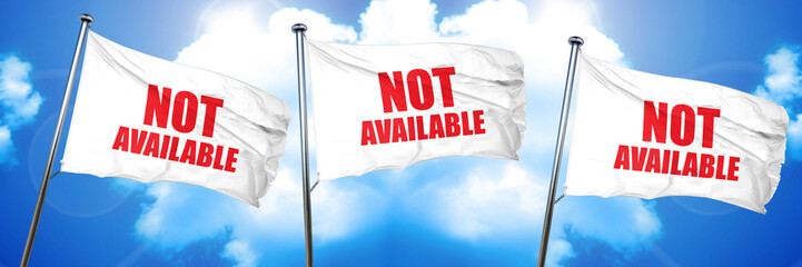 not available, 3D rendering, triple flags