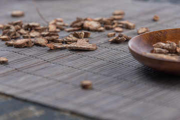 Chinese Herbal Medicine,detail shot image.